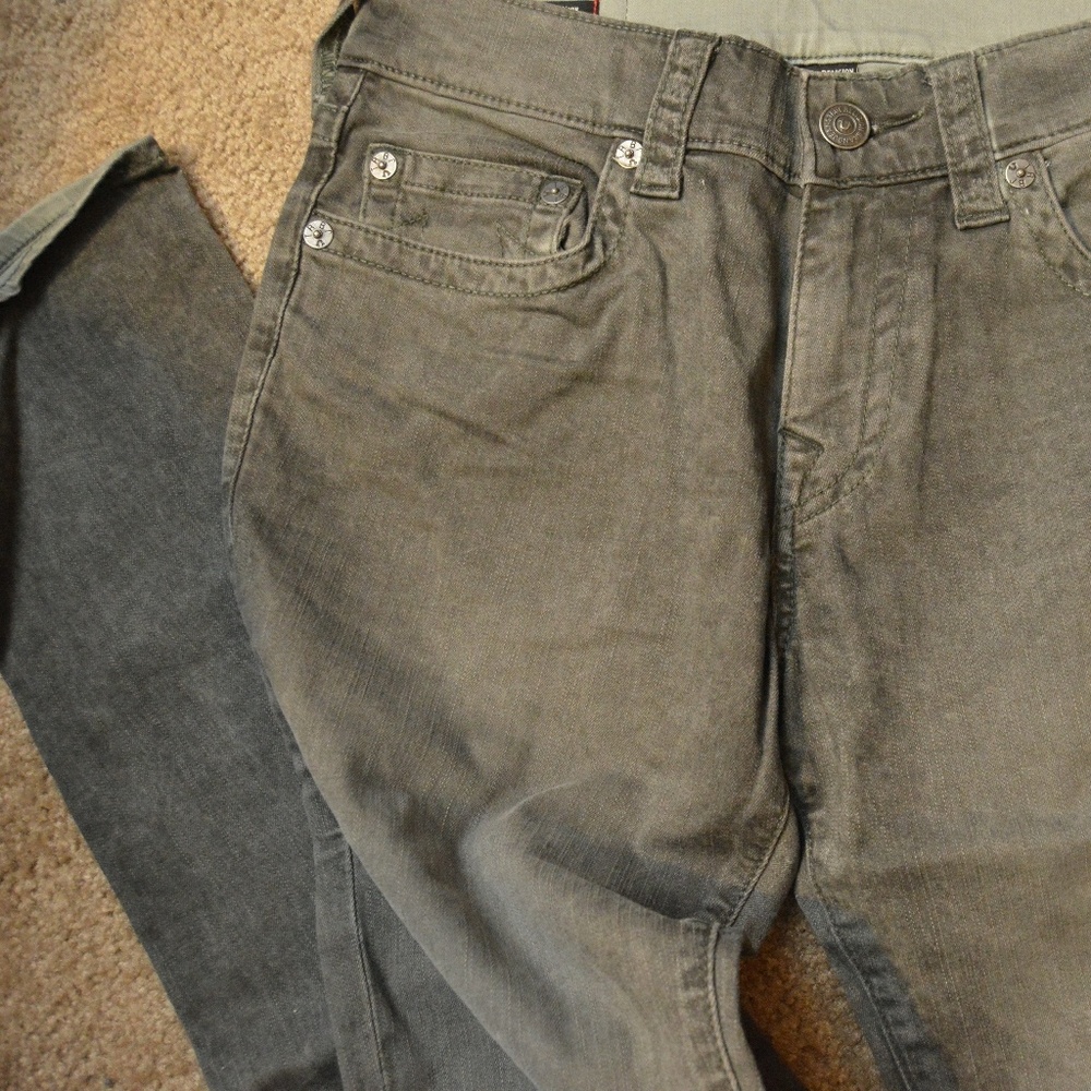 True Religion Rocco in Coated Marine size 30 NWT!
